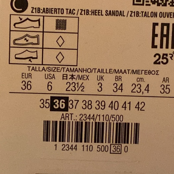 NWT. Zara Green High Heel Strappy Sandals. Size 6, 10 - Picture 6 of 9